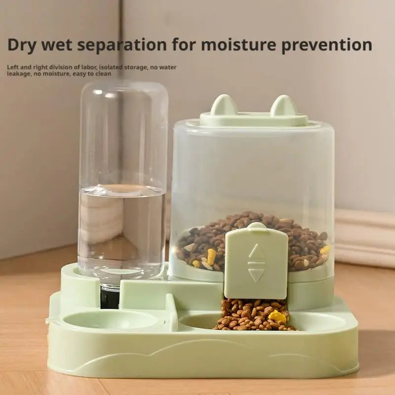 Automatic Pet Feeder And Waterer All-in-One