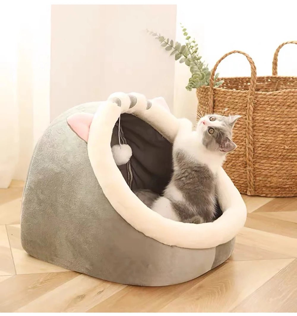Whiskwag Deep Sleep Cat Bed Cartoon Pet Bed