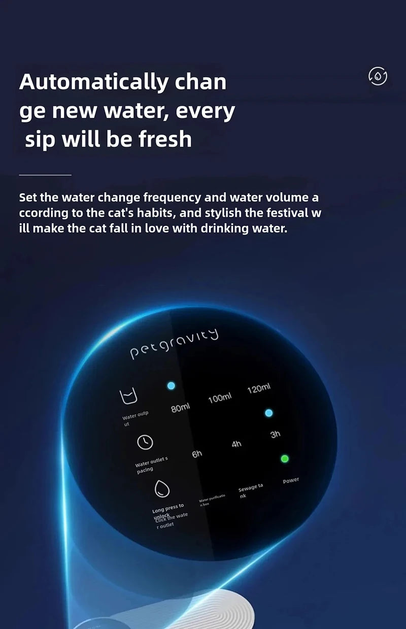 Whiskwag Smart Dump Pet Water Dispenser