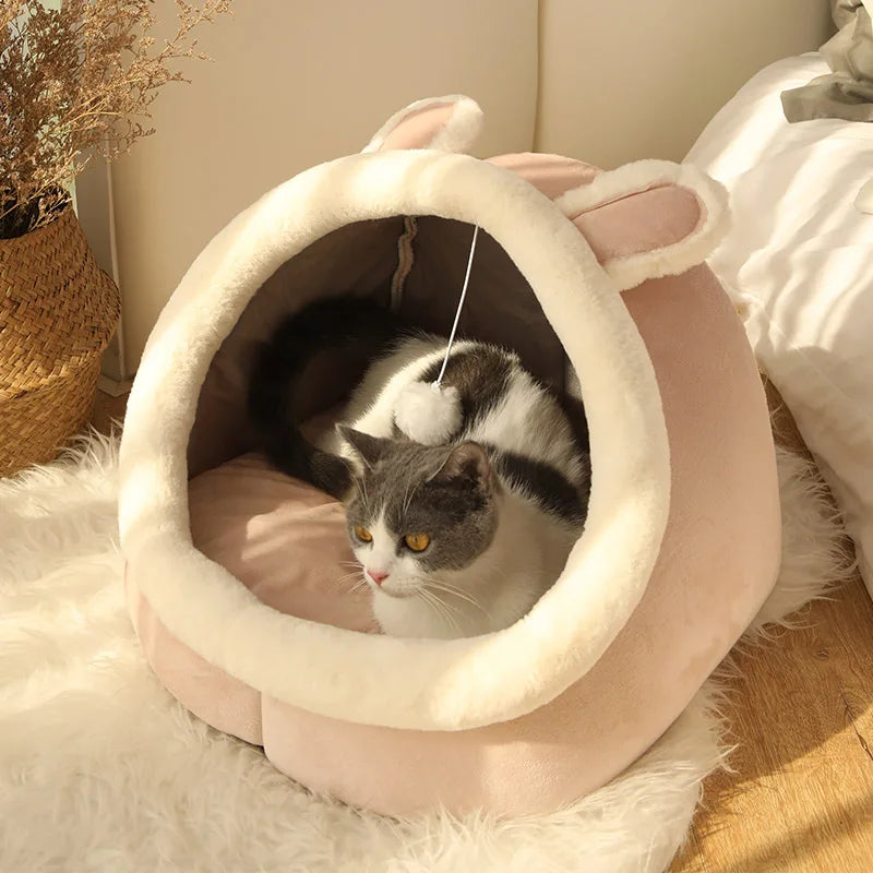 Whiskwag Deep Sleep Cat Bed Cartoon Pet Bed