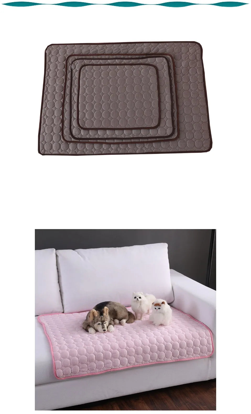 Dog Cooling Mat Summer Pet