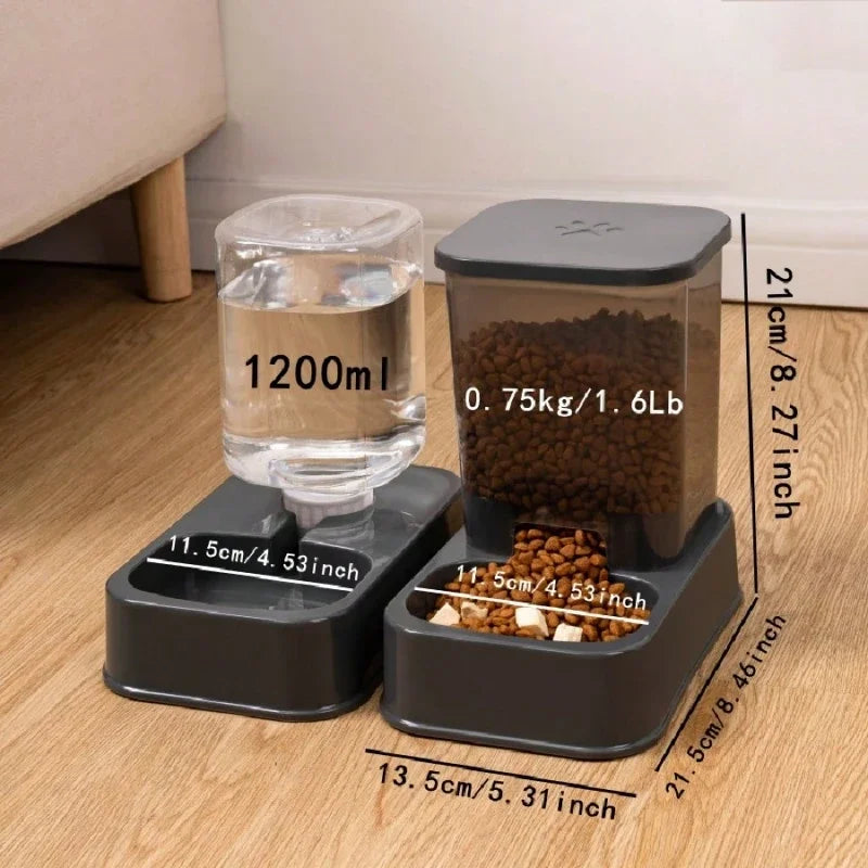 Whiskwag Pet Water and Food Dispenser Pet Bowl Feeders