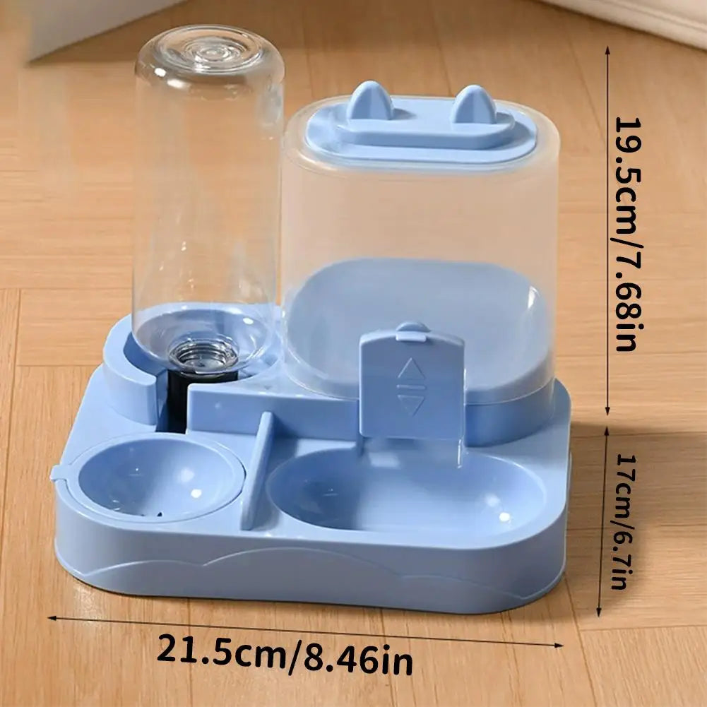 Automatic Pet Feeder And Waterer All-in-One