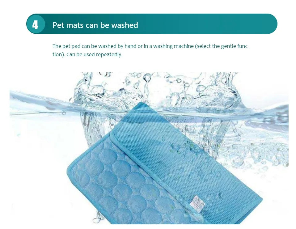 Dog Cooling Mat Summer Pet