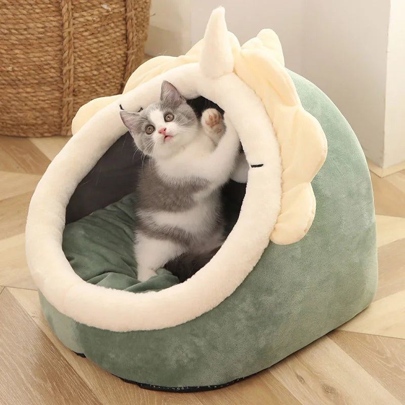 Whiskwag Deep Sleep Cat Bed Cartoon Pet Bed
