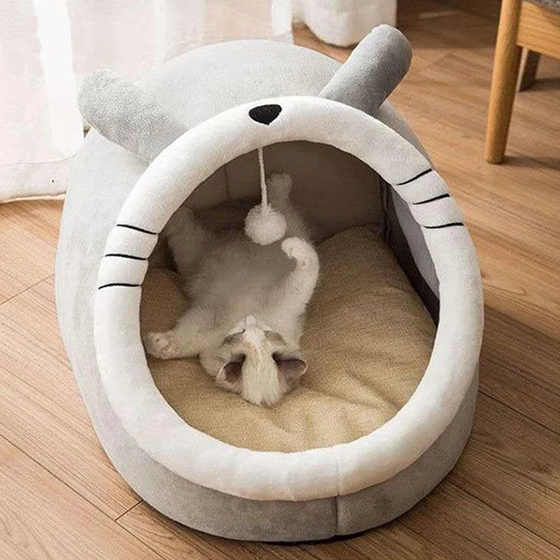 Whiskwag Deep Sleep Cat Bed Cartoon Pet Bed