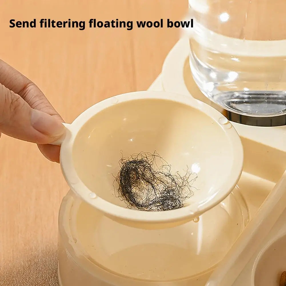 Automatic Pet Feeder And Waterer All-in-One