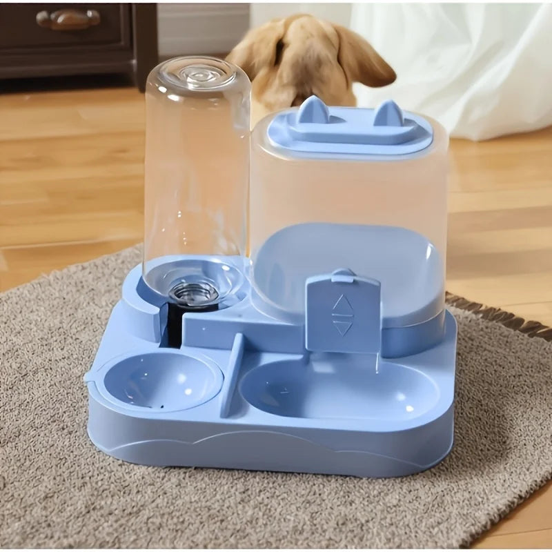 2-in-1 Large Automatic PetFeeder & Waterer